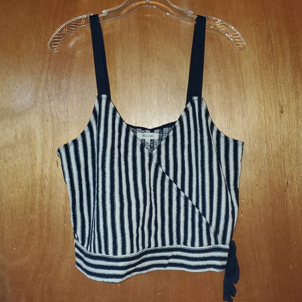 Madewell Wrap Front Top